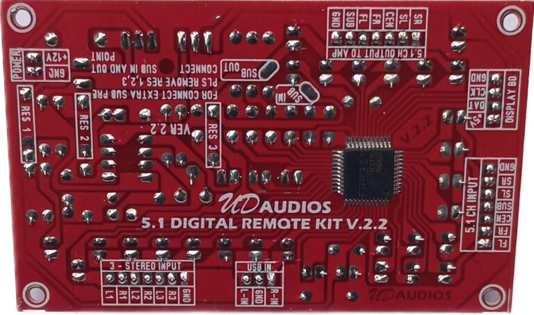 UD 5.1 Remote Kit – Universal Digital Audios
